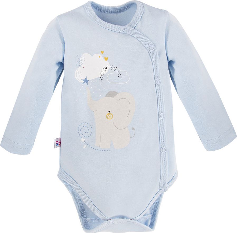 Ewa Klucze Body z długim rękawem rozpinane niemowlęce Mellow Ewa Klucze Eevi 50