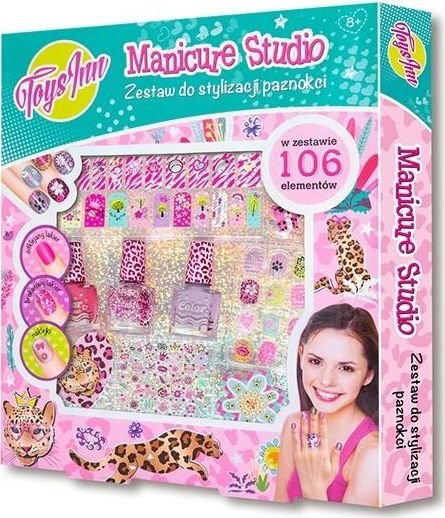 Stnux Manicure Studio 3 lakiery Pantera w pudełku STN 5966