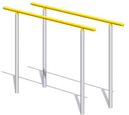 Poręcze workout do ćwiczeń - wytrzymałe i bezpieczne