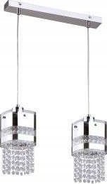 Lampa wisząca KRIS Krislamp Sfera Kr171-2L lampa wisząca zwis 2X40W E27 chrom