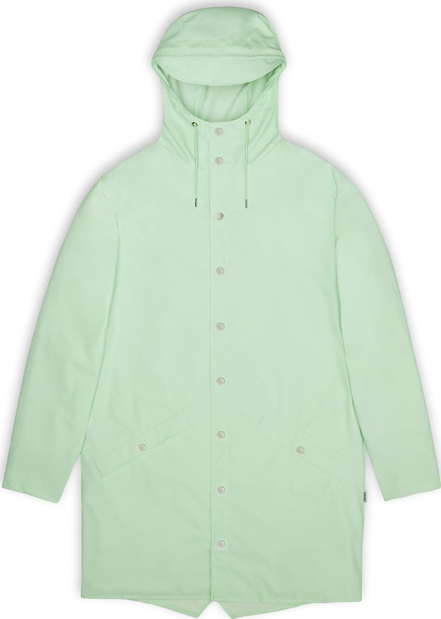 Rains kurtka przeciwdeszczowa unisex LONG JACKET 12020 34 MINERAL M