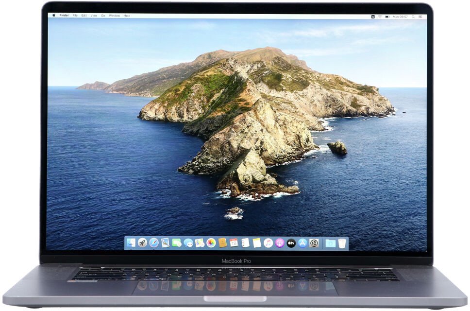 Apple MacBook Pro 16" A2141 2019r. i9-9880H 16GB 1024GB SSD 3072x1920 AMD Radeon Pro 5500M Klasa A- MacOS Big Sur QWERTY PL