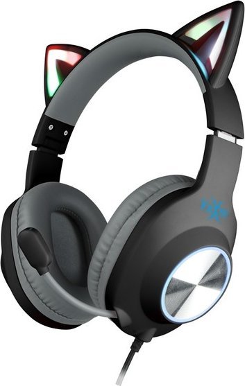 Słuchawki Foxxray ShinyCat Czarne (FXR-BAL-62 BK)
