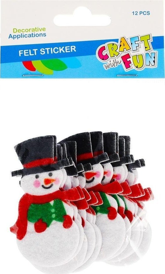 Craft with Fun OZDOBA BN FILC BALWANKI SPRZYL 12SZT CF PBH12/14