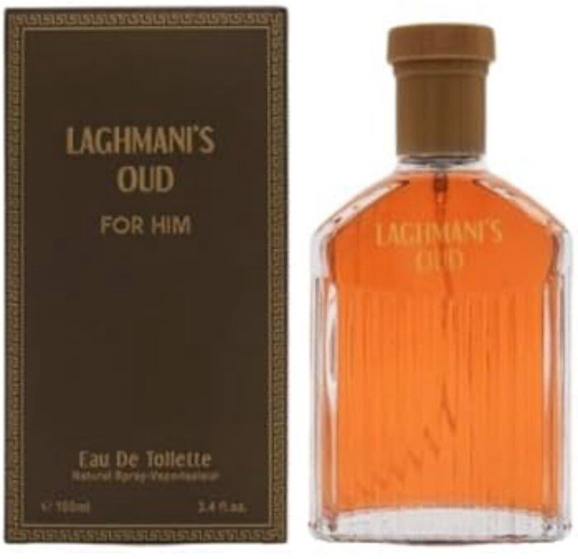 Fine Perfumery, Laghmani's Oud Brown, Eau De Toilette, For Men, 100 ml For Men