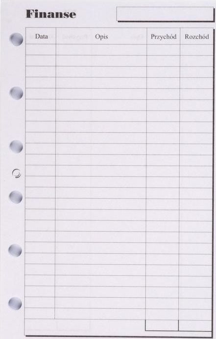 Antra Wkład do organizera ST Finanse ANTRA