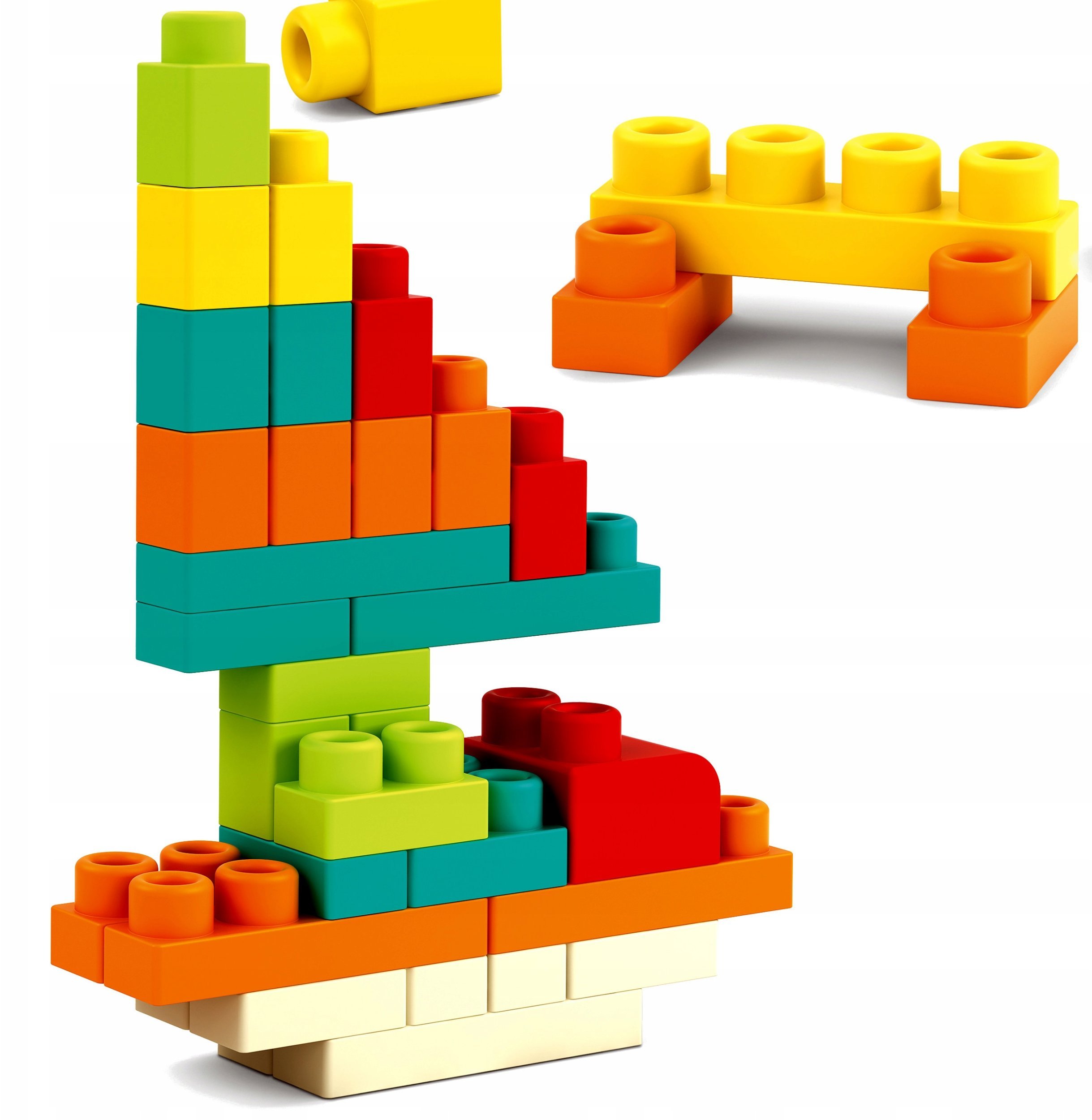 MiÄkkie klocki pojazdy 62 elementy