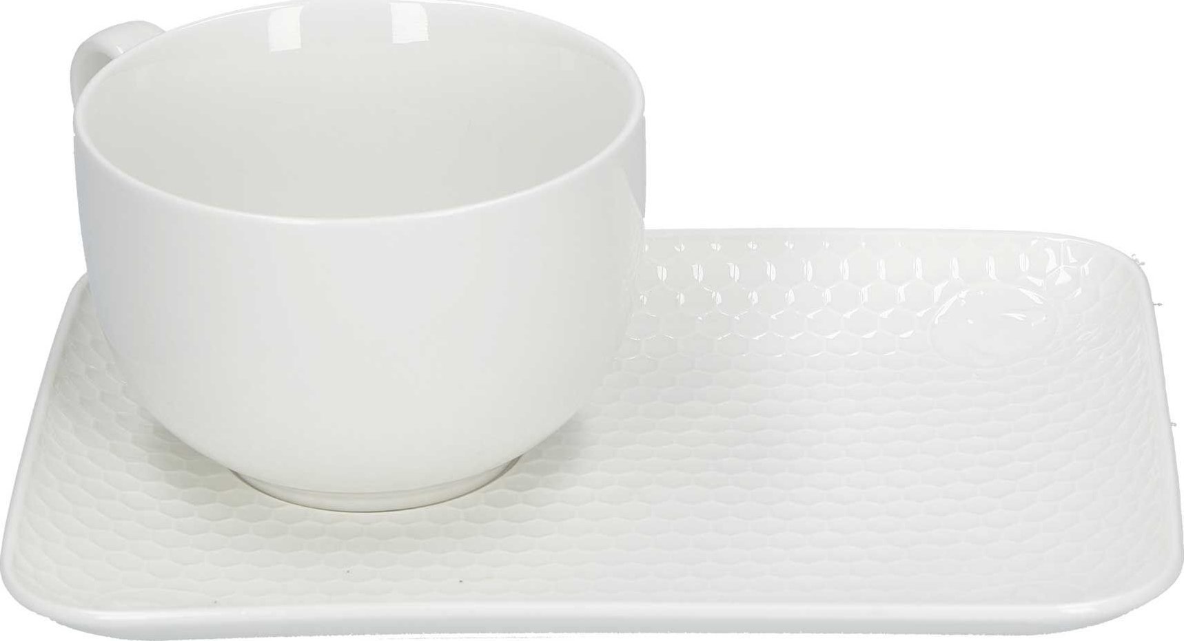 NPC Polska La Porcellana Apergina Bianca Zestaw do śniadań