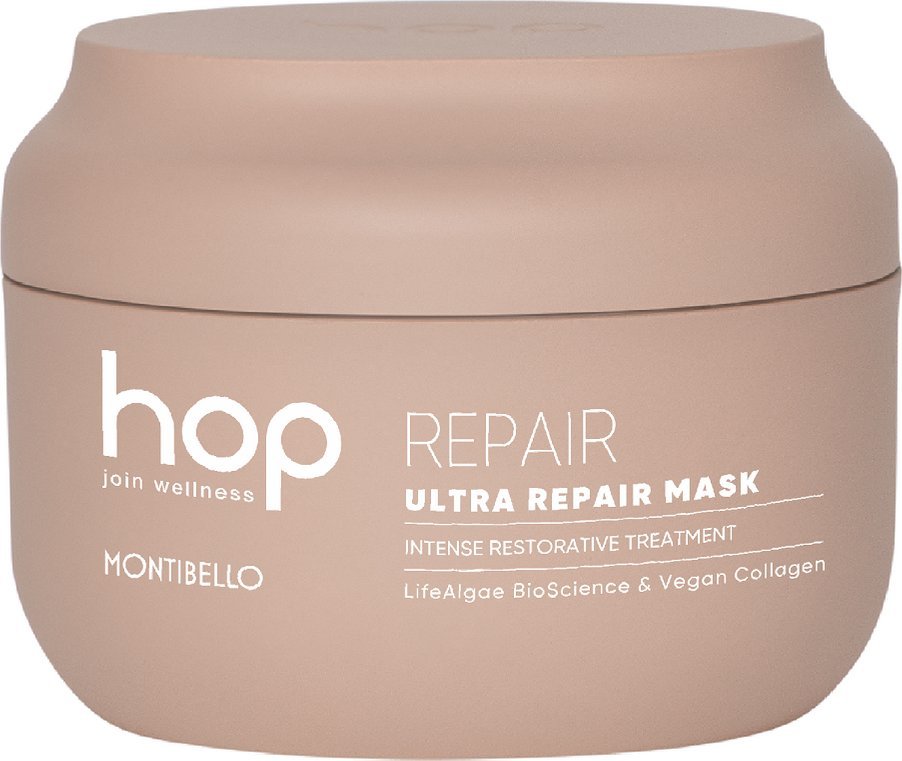Montibello HOP Ultra Repair Maska intensywnie odbudowująca do włosów suchych i zniszczonych 200 ml