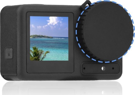 BRDRC OSŁONA ZAŚLEPKA ETUI NA OBIEKTYW KAMERĘ DO DJI OSMO ACTION 3 / 4