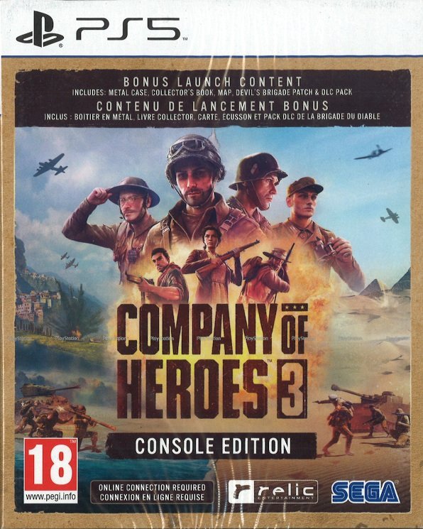 Company of Heroes 3 Console Launch Edition STEELBOOK PL/EU (PS5)