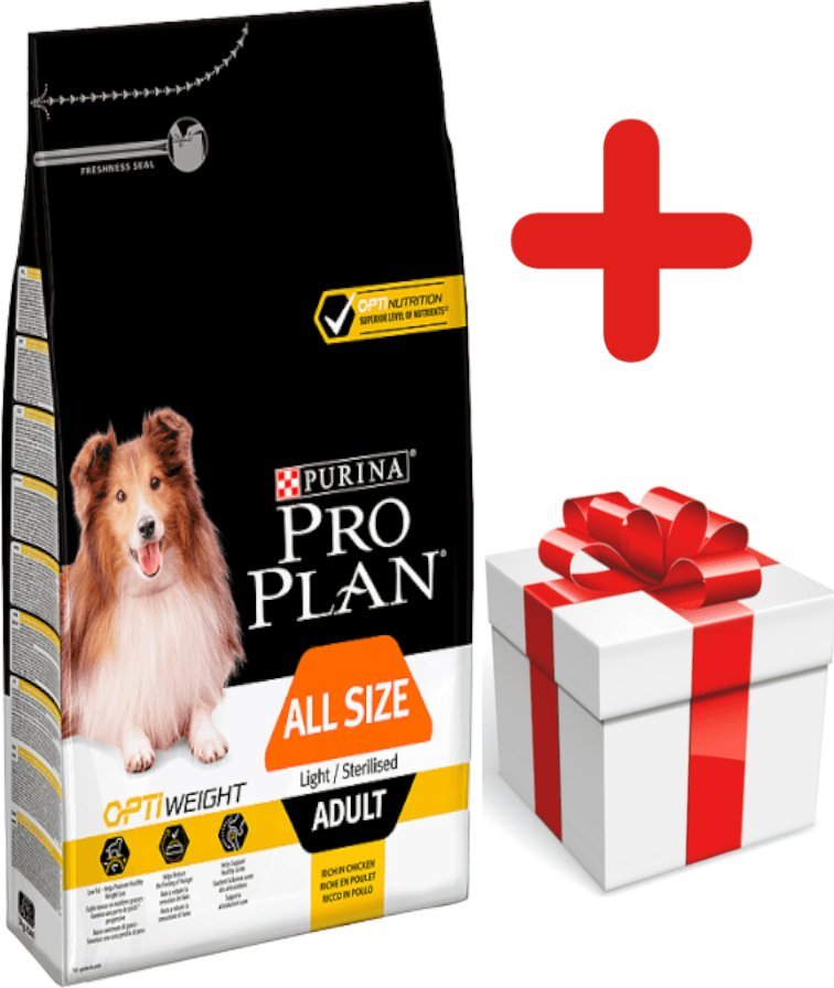 Triton Purina Pro Plan Adult Light Optiweight Sterilised, kurczak i ryż 14kg