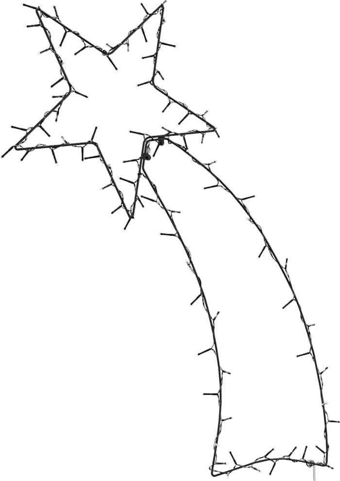 Dekoracja świąteczna vidaXL gwiazda