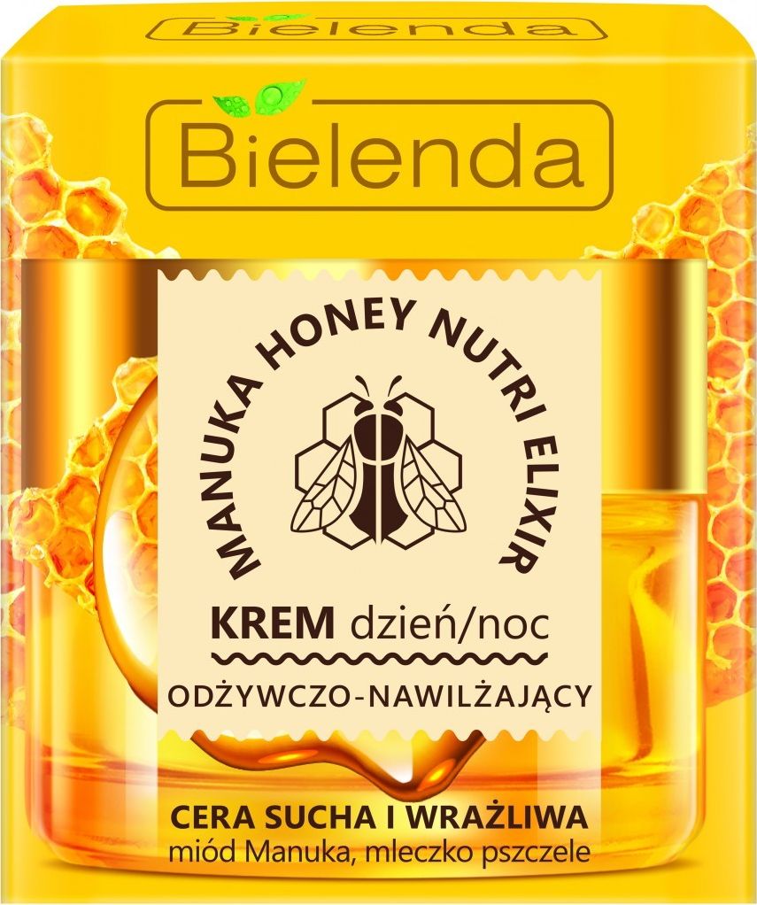 Bielenda Krem do twarzy Manuka Honey Nutri Elixir odżywczo-nawilżający 50ml