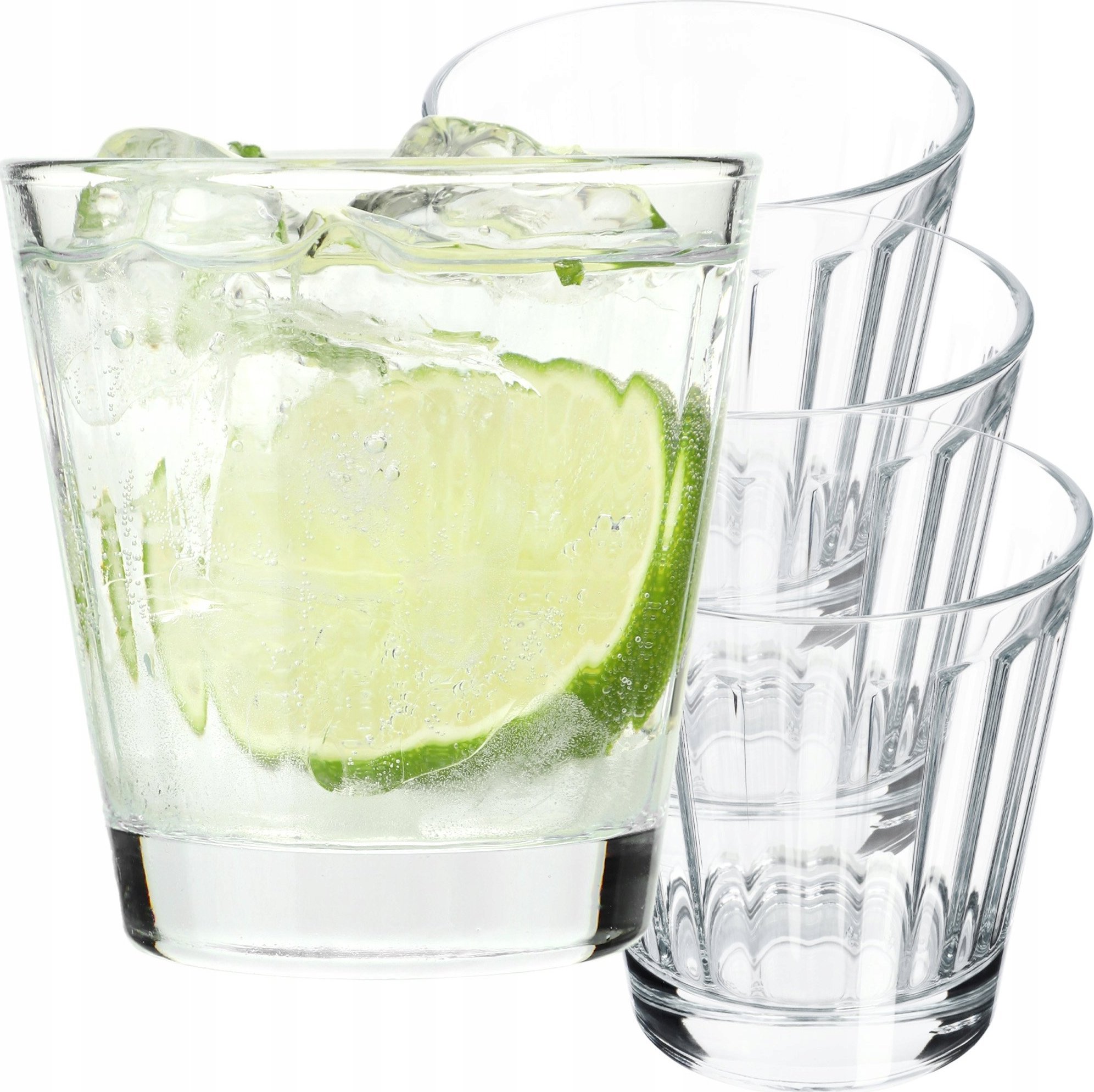 Kadax Zestaw 4 Szklanek 175ml Szklanki Do Drinków Napoju