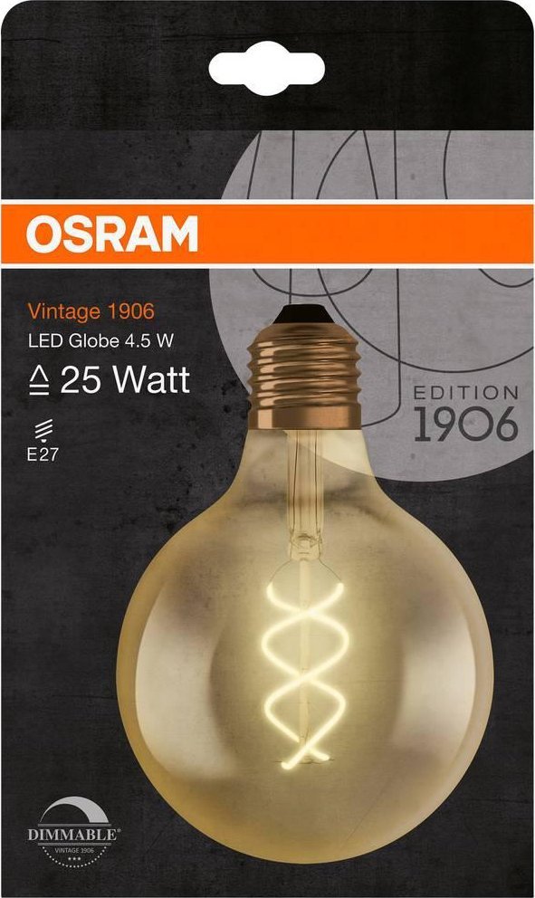 Osram Żarówka LED OSRAM ,5, E27, 5W, 250lm, 2000K