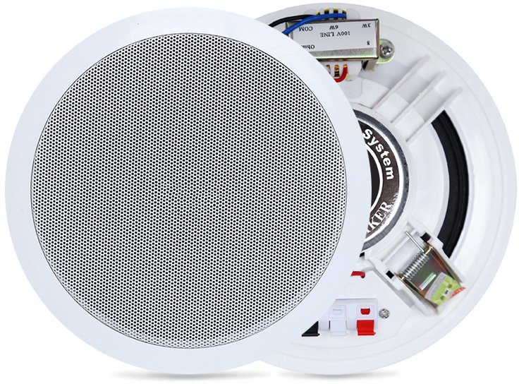 AudioPort Głośnik sufitowy 6'' 5-10W/100V AB104 one size