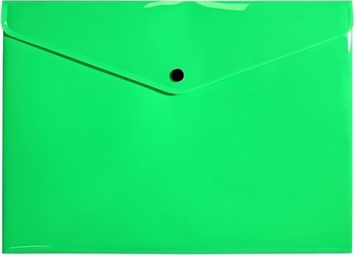 Teczka koperta A4 PP neon zielona