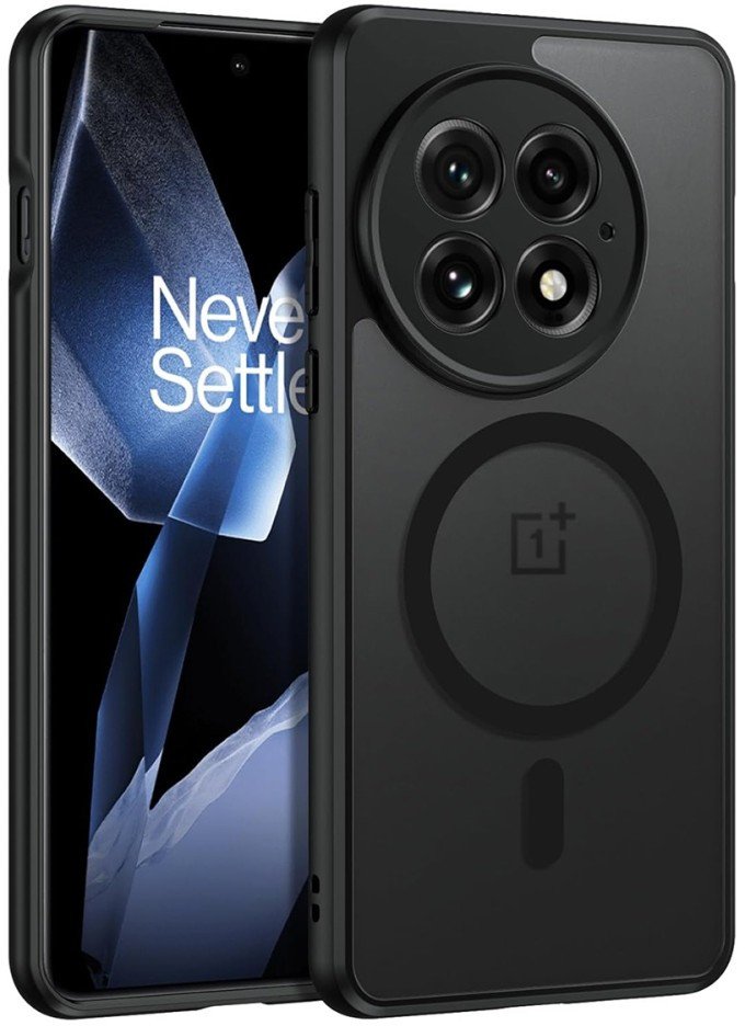 Etui Supero Magnetyczne do OnePlus 13R, połprzezroczyste