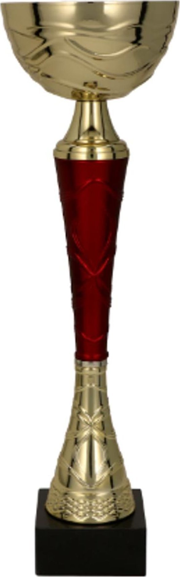 Victoria Sport Puchar metalowy złoto-burgundowy TUMA RD