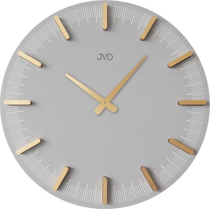 JVD Zegar ścienny JVD HC401.2 Drewniany 40 cm