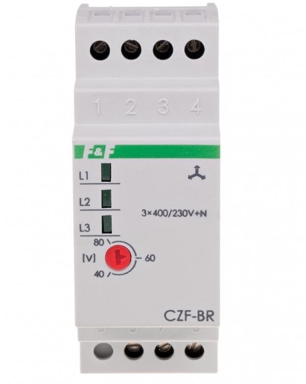 Przekaźnik kolejności i zaniku fazy CZF-BR-TRMS