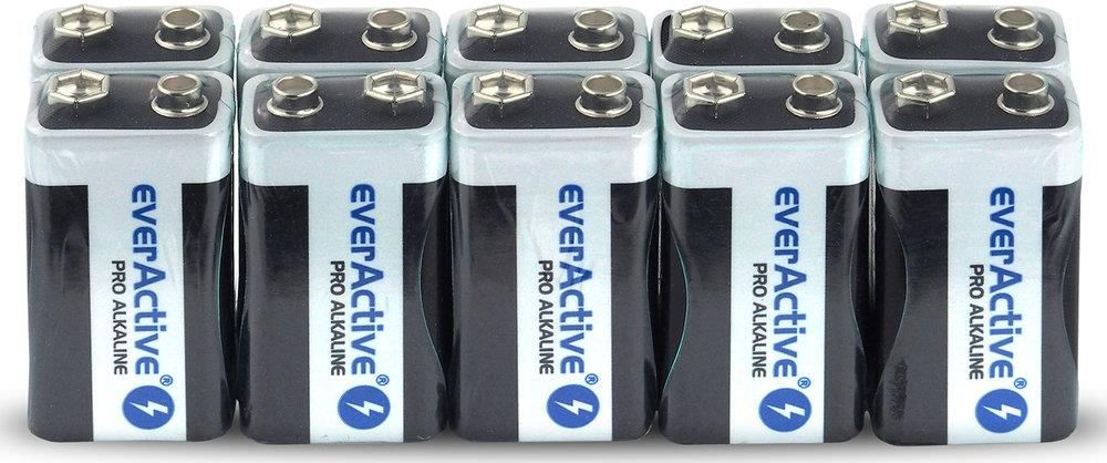 EverActive Bateria 9V Block 650mAh 10 szt.