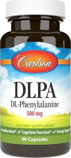 Carlson Labs Carlson Labs - DLPA, 500mg, 60 kapsułek