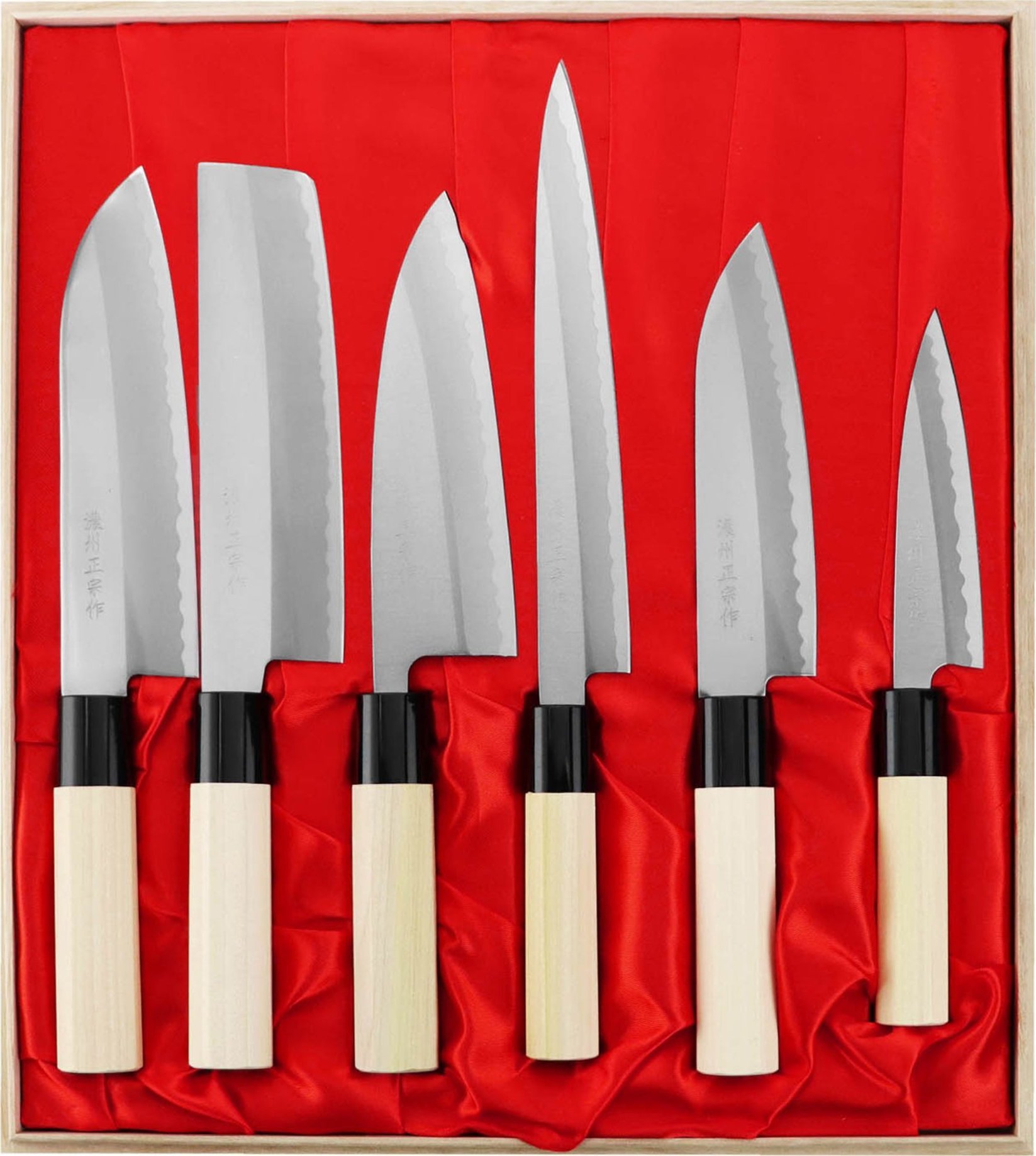 Satake Satake Yoshimitsu Rdzewny Zestaw 6 noży