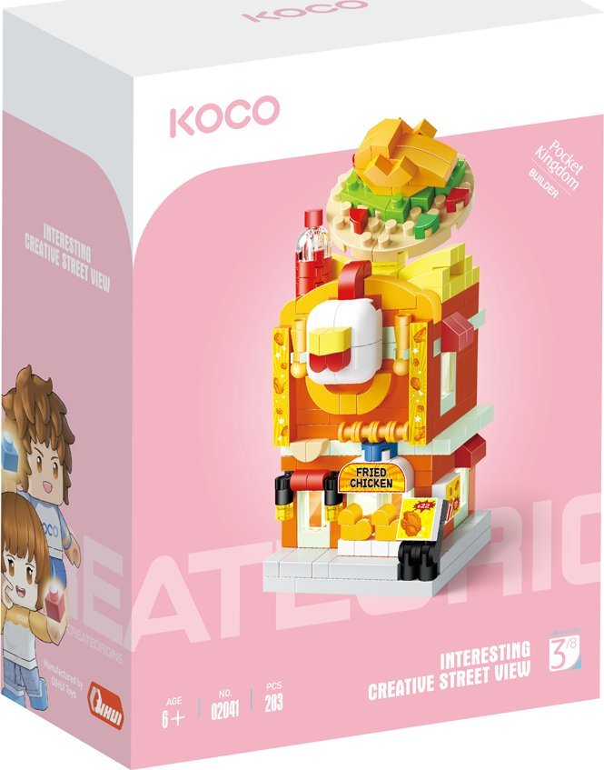 Artyk KOCO klocki Restauracja 283el 02041 42848 /48