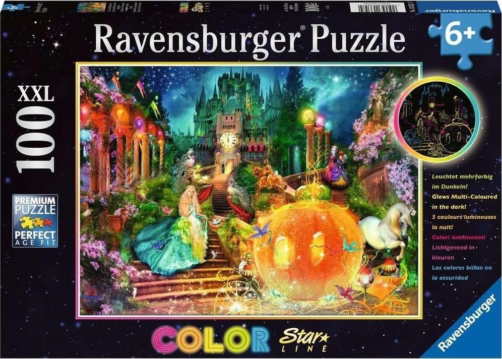 Ravensburger Puzzle świecące - Taniec o północy 100 elementów