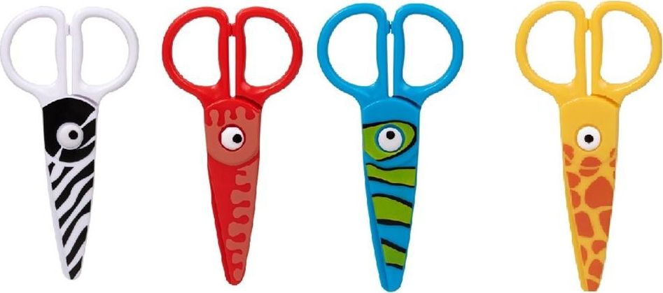 Strigo Nożyczki plastikowe dla dzieci Zwierzątka STRIGO