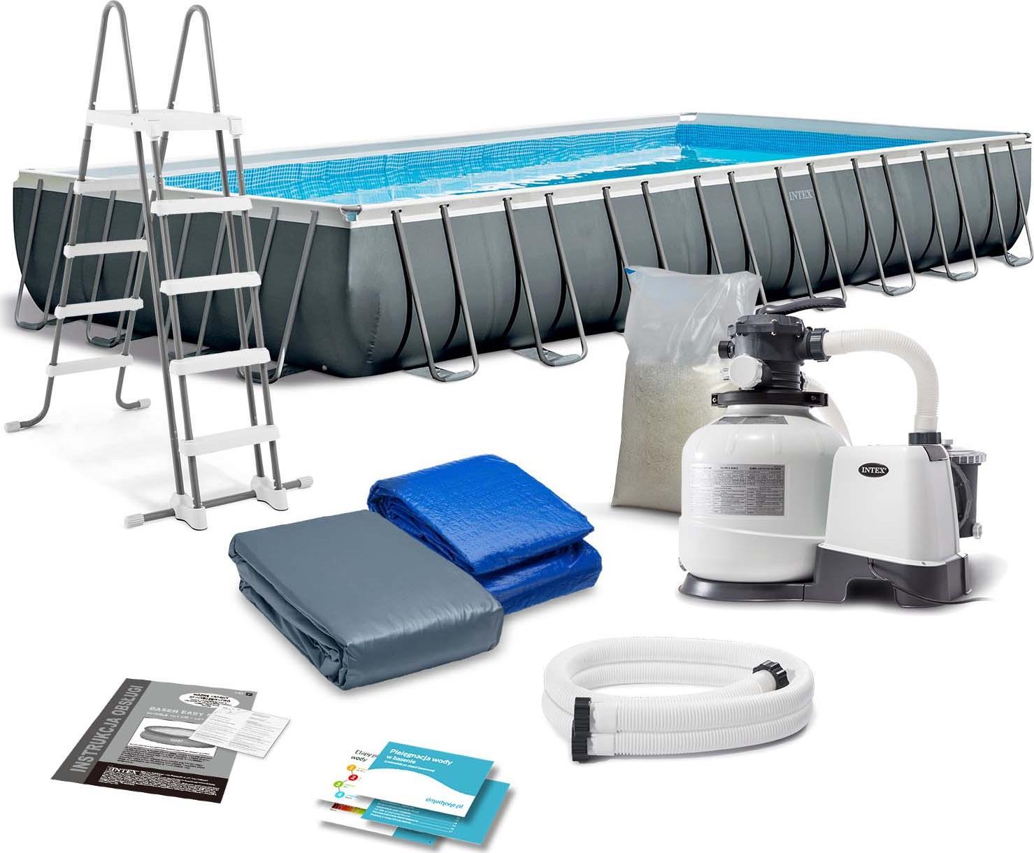 Intex Basen stelażowy Ultra Xtr Frame 975x488cm 9w1 (26374)