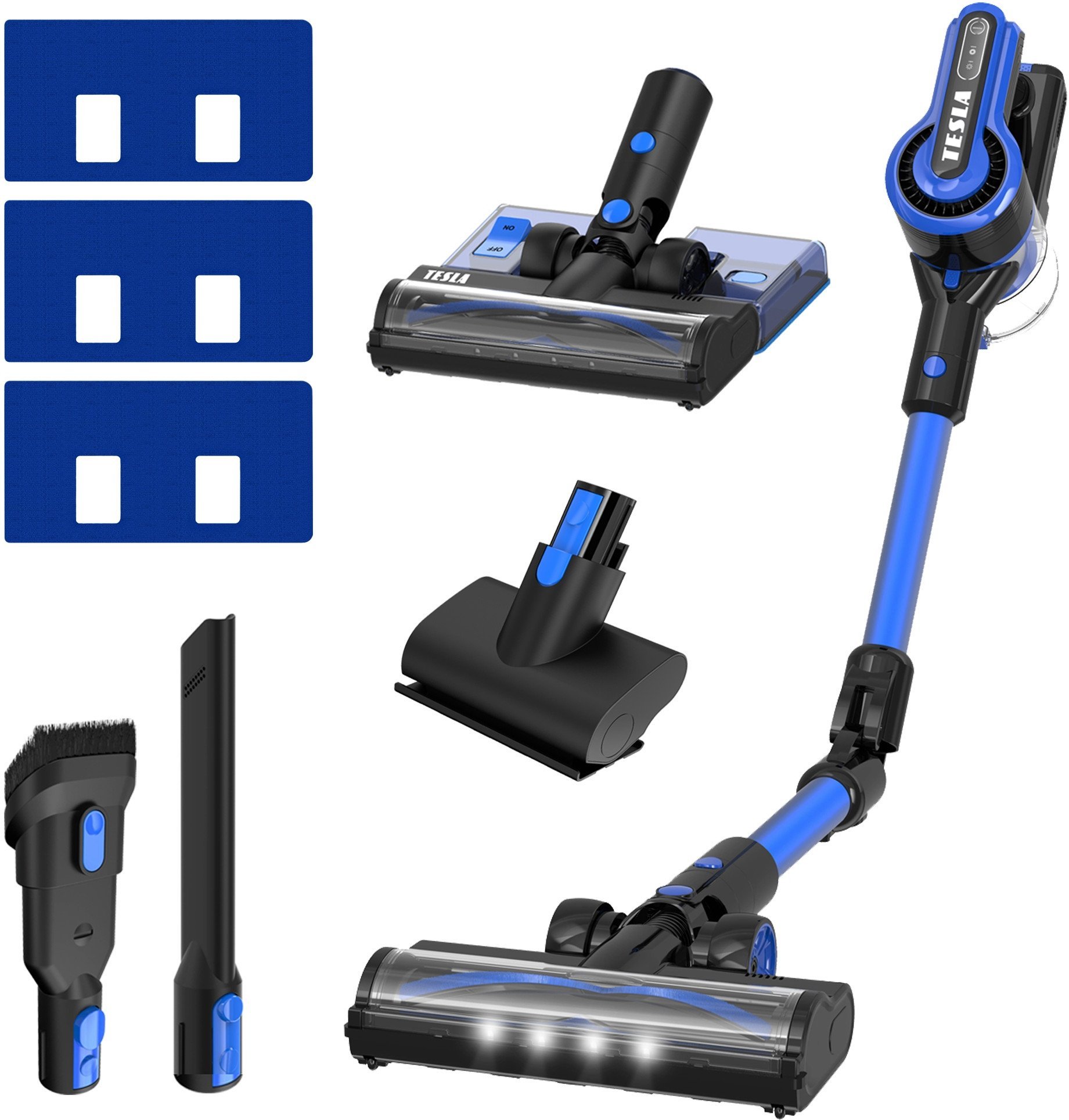 TESLA PureStar E70 Aqua Pro bezprzewodowy odkurzacz 3w1