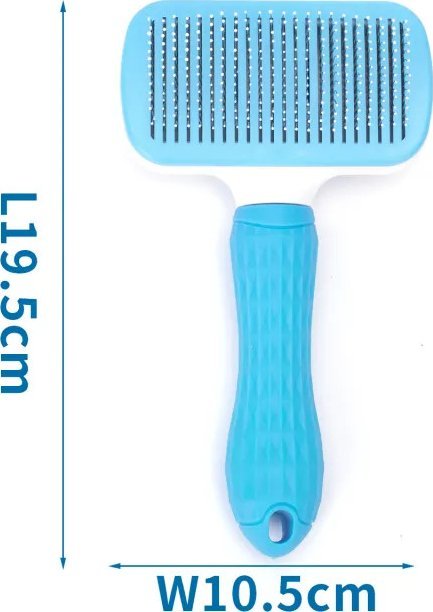 Nobleza Szczotka do pielęgnacji zwierząt cienkie zęby Szczotka do pielęgnacji zwierząt cienkie zęby