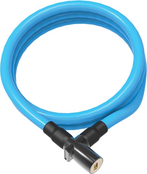 OnGuard Zapięcie rowerowe na klucz 8192BU 8mm 150cm niebieskie