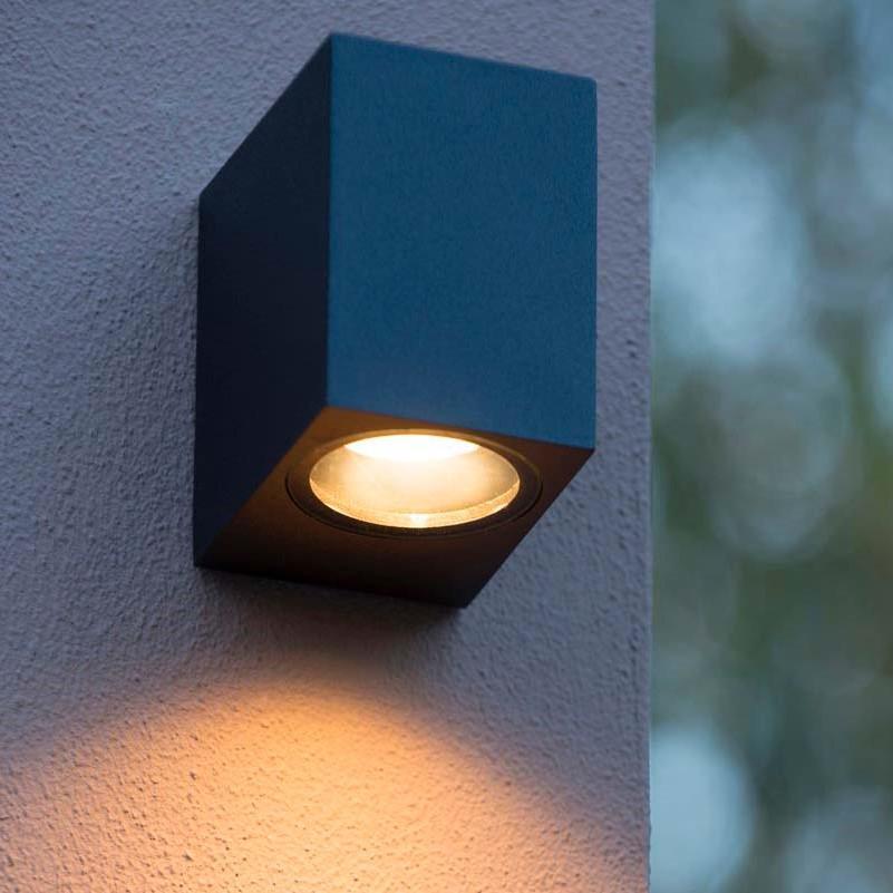 Kinkiet Lucide Ogrodowa lamp kinkiet Zaro 69800/01/30 ścienna outdoor czarna