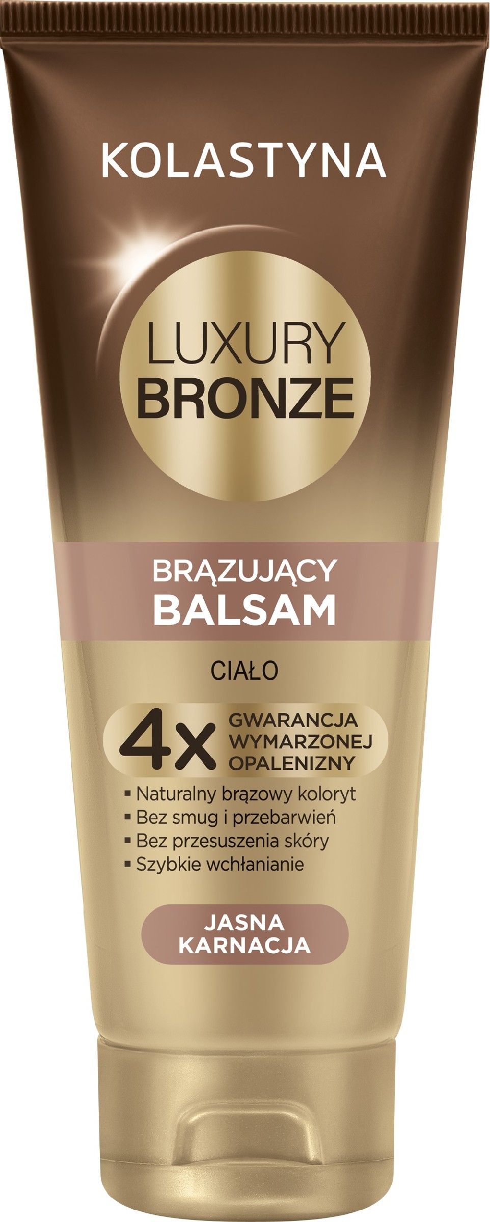Kolastyna Balsam do ciała brązujący do jasnej karnacji Luxury Bronze 200ml