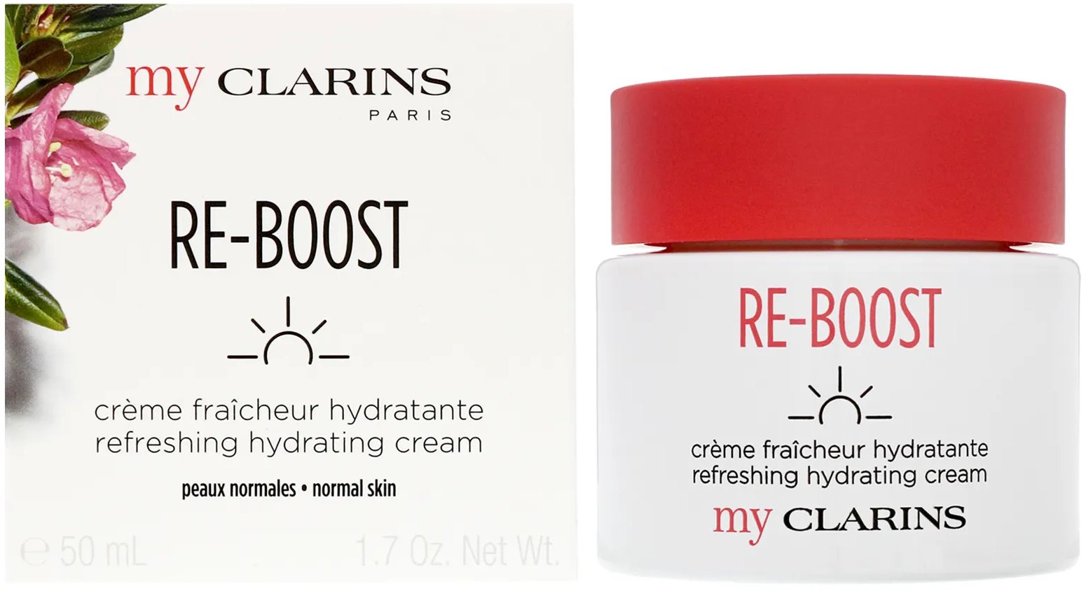 Clarins My Clarins Re-Boost Refreshing Hydrating Cream Orzeźwiający Krem Nawilżający Na Dzień - 50Ml