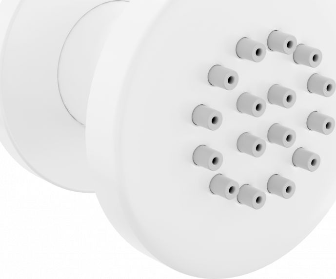 Mexen Mexen dysza boczna natynkowa biała - 79361-20