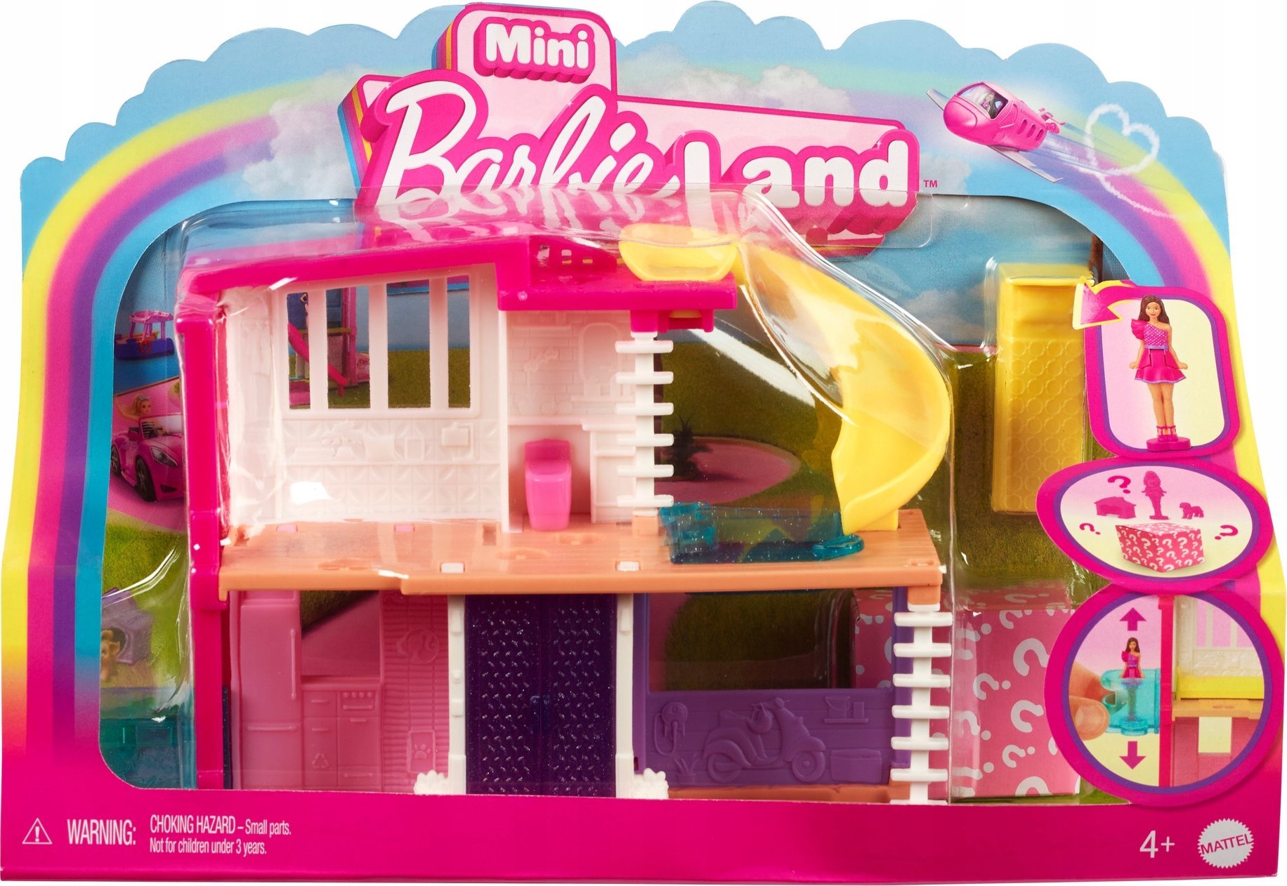 Mattel BRB BARBIELAND DOMEK LALKA 3 HYF47 WB3