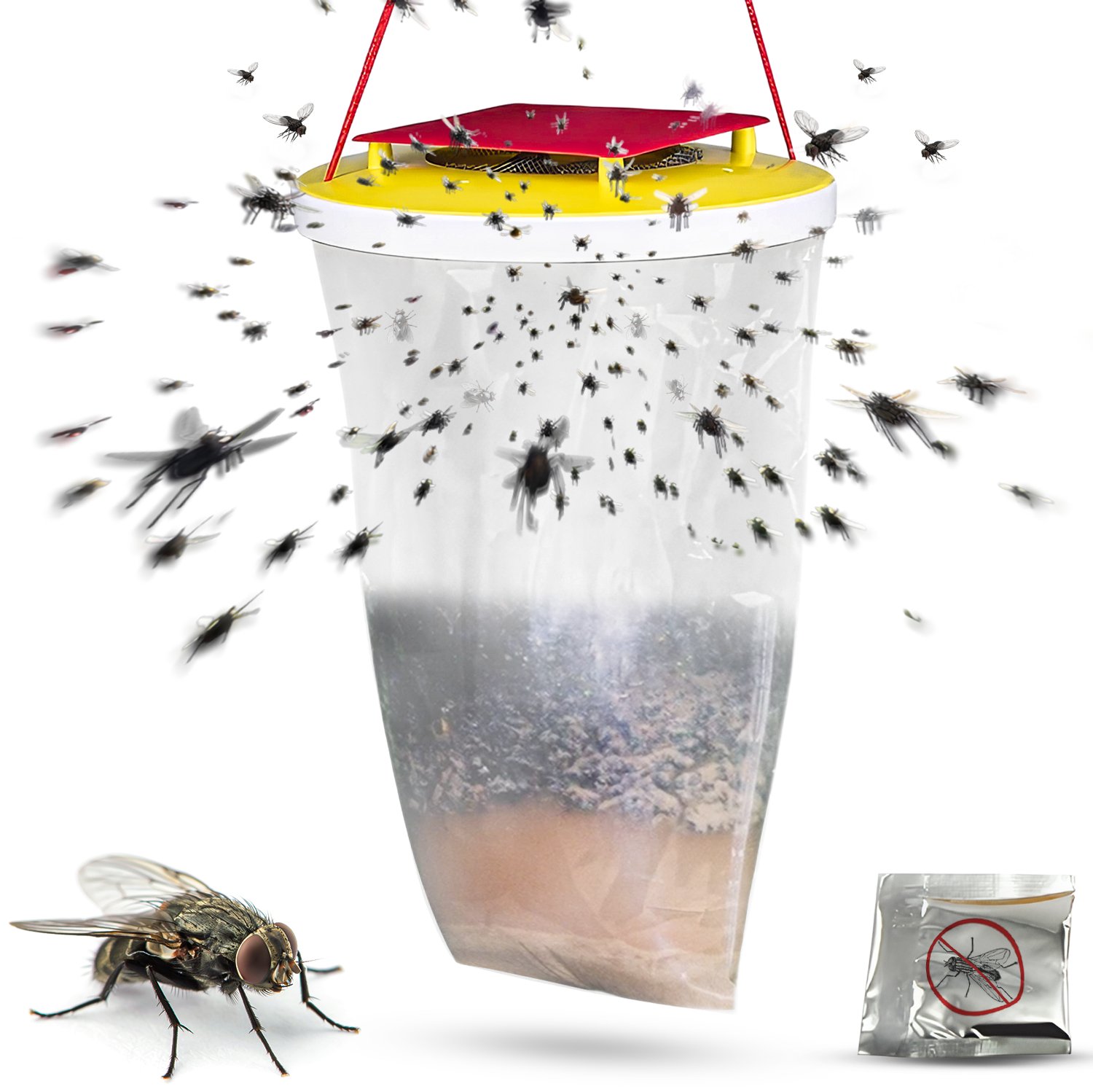 Worek pułapka na owady Heckermann