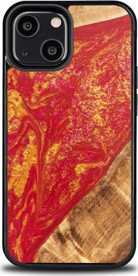 BeWood Etui Bewood Unique na iPhone 13 Mini - Neons - Paris