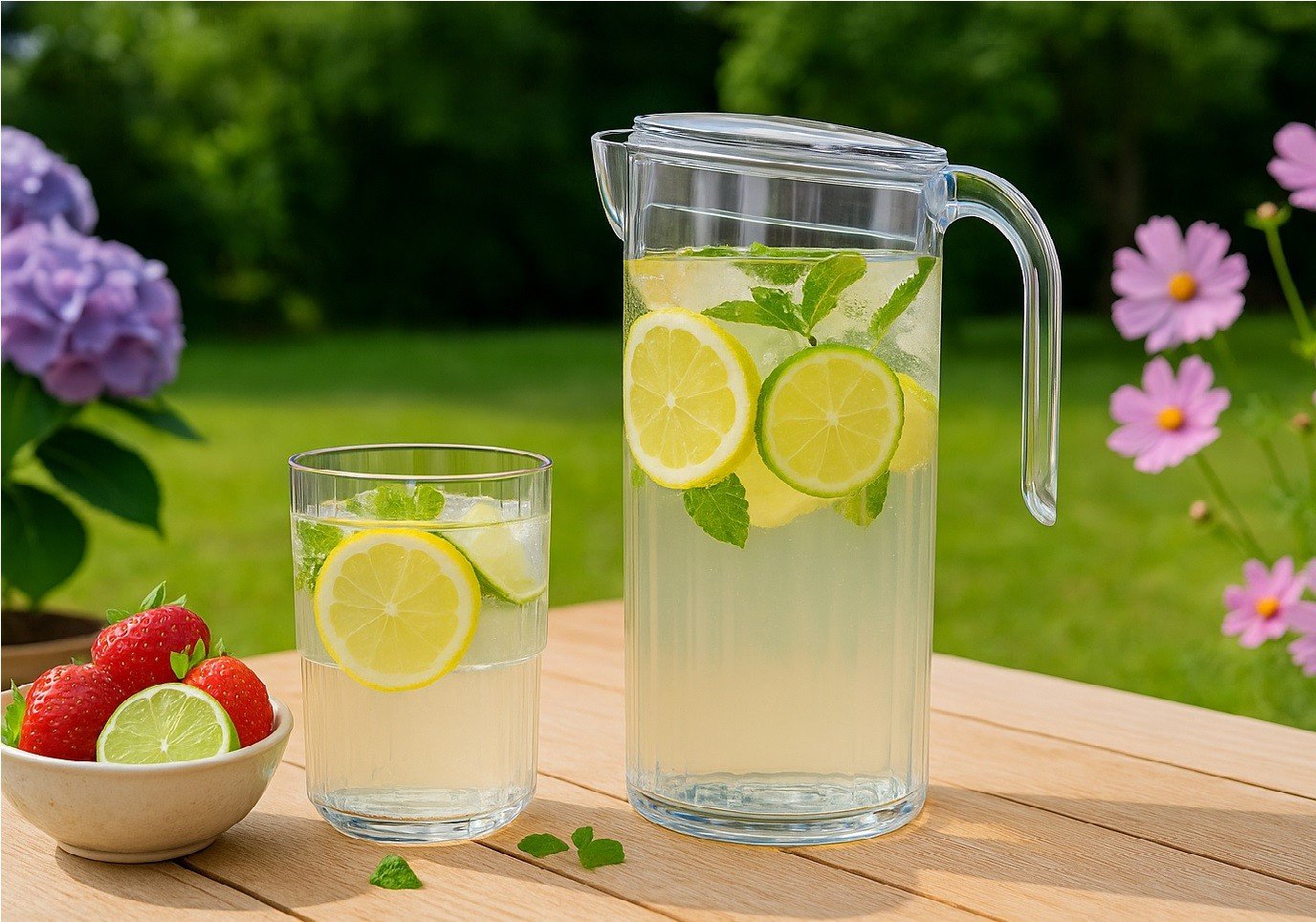 Dzbanek nietłukący 1,25 L z pokrywką