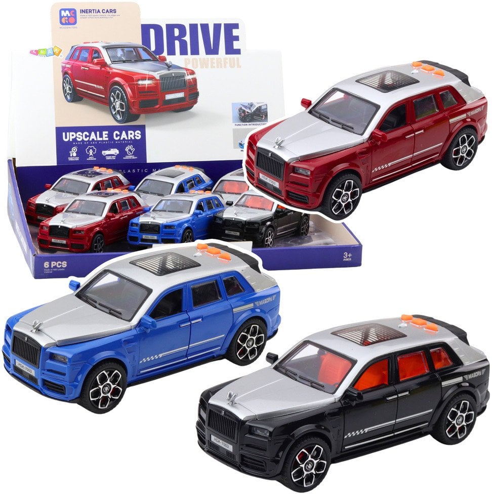 Samochód Osobowy Masory Napęd Otwierane Drzwi Światła Dźwięki Mix