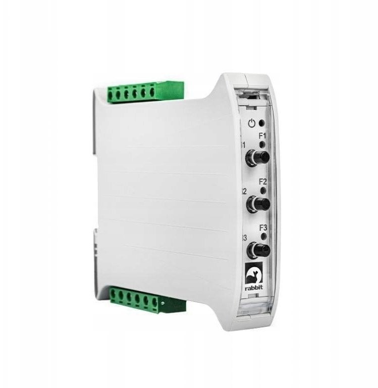 Sygnalizator Stanu Zabezpieczeń SSZ 230V AC 23x100x120mm AC1: 5A/230V AC DC1: 5A/24V DC RABB7012G2W15