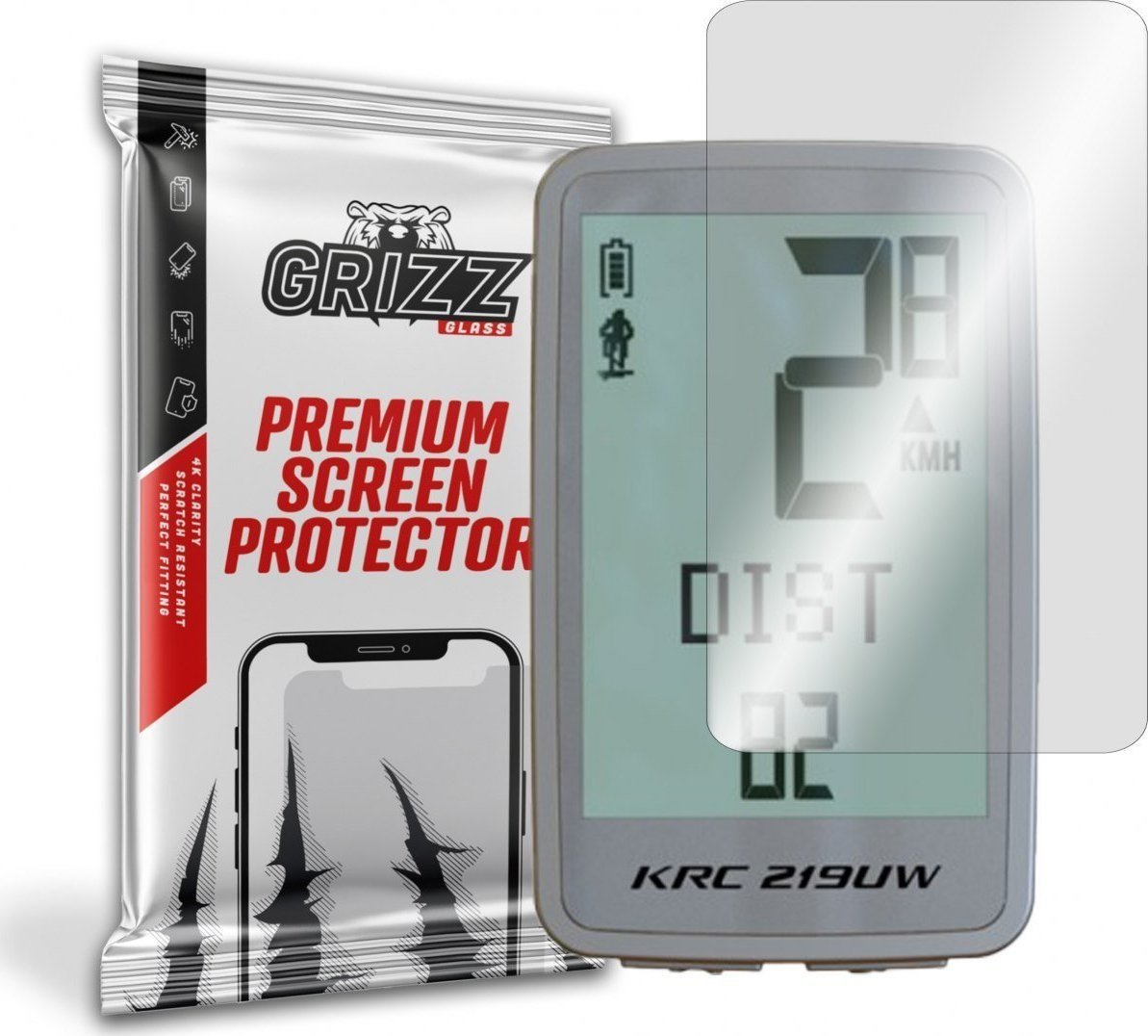 GrizzGlass Szkło hybrydowe Grizz Kross KRC 219UW