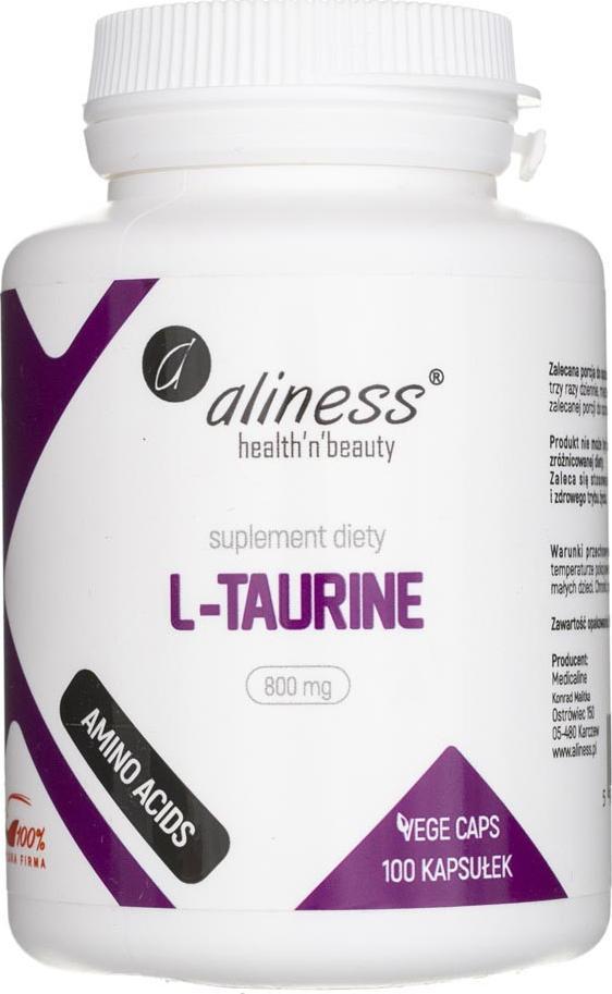 Aliness ALINESS L-TAURINE 800 MG 100 KAPS