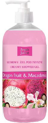 Fresh Juice Żel pod prysznic kremowy Smoczy Owoc i Macadamia 500ml - 812753