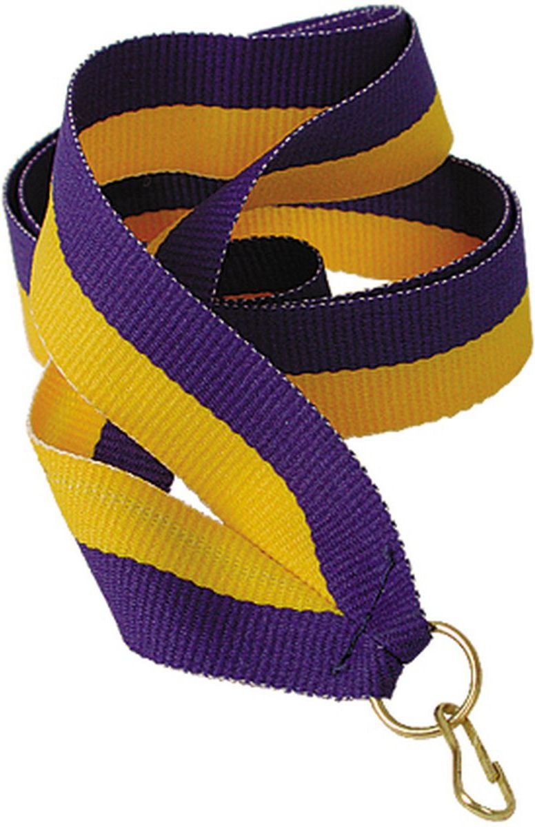 Victoria Sport Wstążka 22 mm - żółto-niebieska